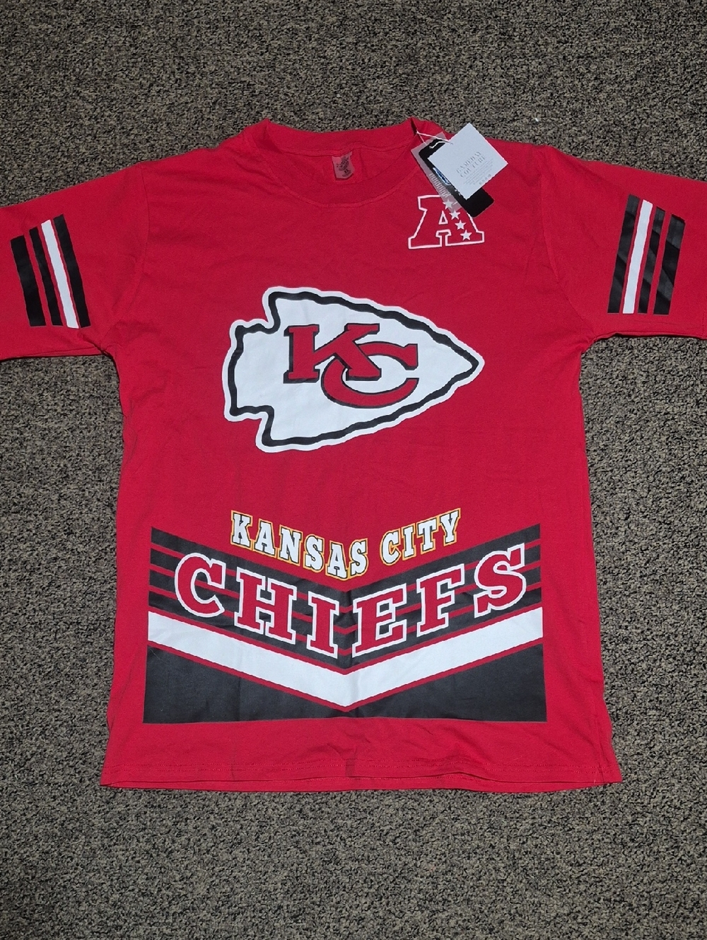 Kansas City Chiefs Gameday Couture Women's Perfect Score Vintage T-shirt Dress
